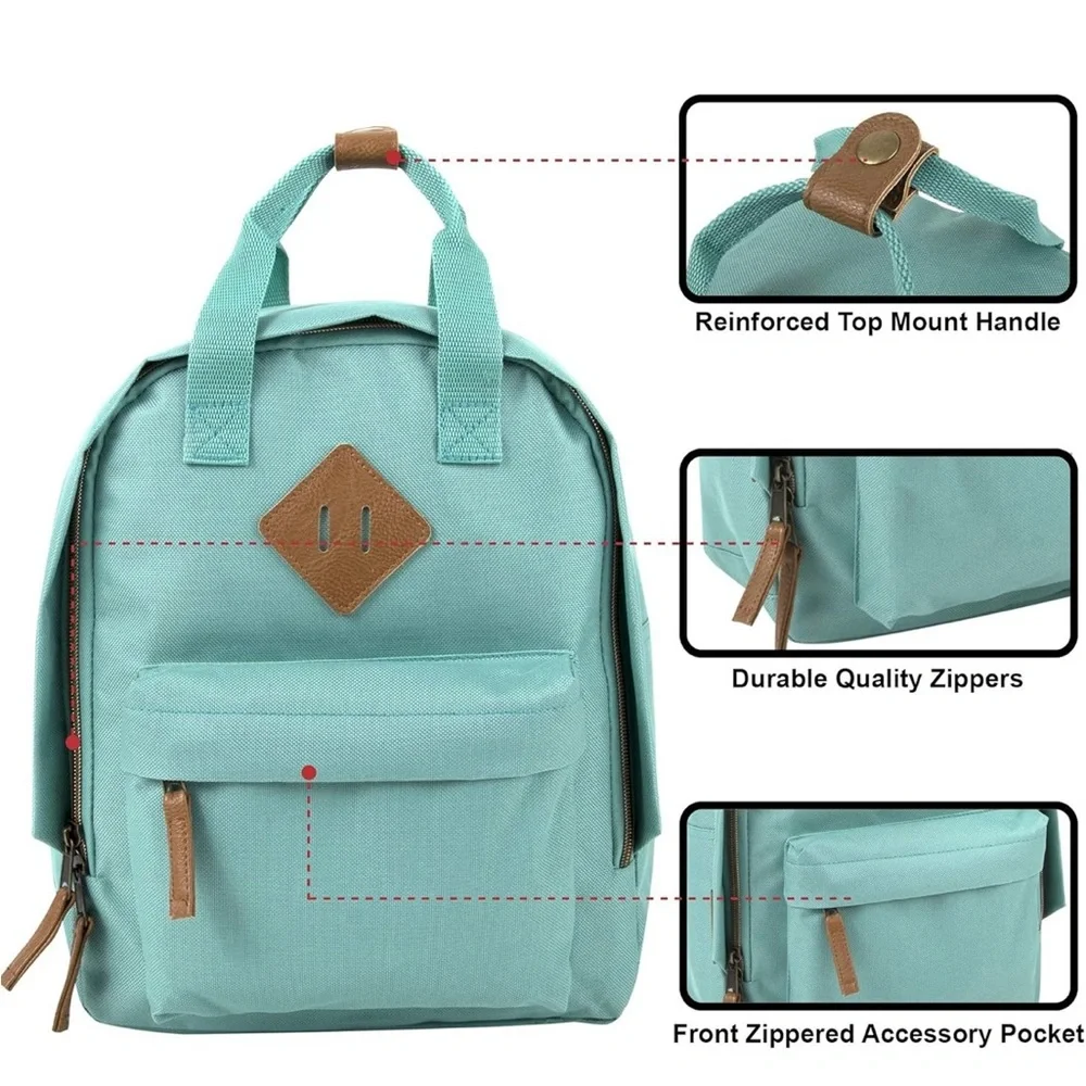 Canvas Mini Backpack - Picture 2 of 6